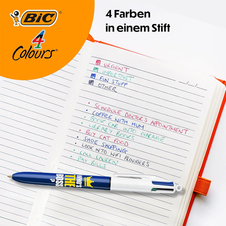 BIC Kugelschreiber 4 Farben Sätze
