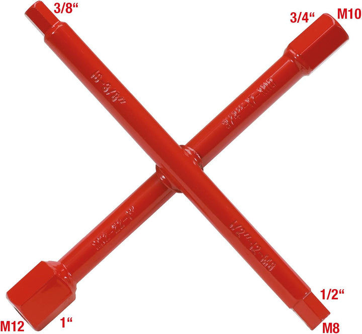 KS Tools 116.6000 Sanitär-Kreuzschlüssel, 7 Funktionen