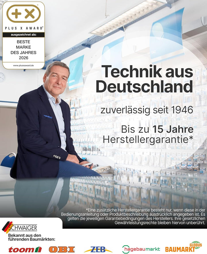 SCHWAIGER Radio Antenne I Ringdipol Antenne für analogen Radioempfang I vormontiert zur Dachmontage