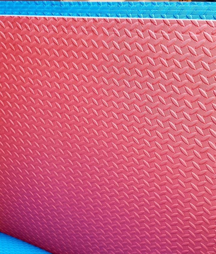 Lexys 10 x Steckmatte Bodenmatte blau/rot Matte 1m x 1m x 1,8cm geprüft nach DIN EN 71 NEU, Steckmat