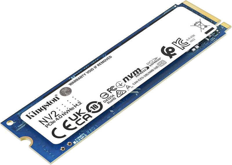 Kingston NV2 NVMe PCIe 4.0 Interne SSD 2TB M.2 2280 - SNV2S/2000G, 2TB