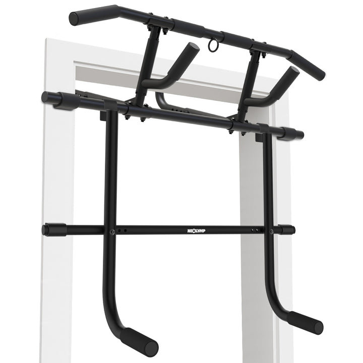 NEOLYMP Premium Klimmzugstange Türrahmen - Türreck mit einstellbarer Höhe, Breite & Tiefe 15–43 cm -