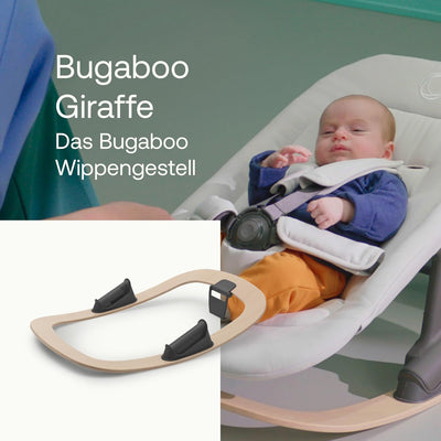 Bugaboo Giraffe Babywippengestell für das Bugaboo Giraffe Neugeborenen-Set, Ergonomisches Design, Ex