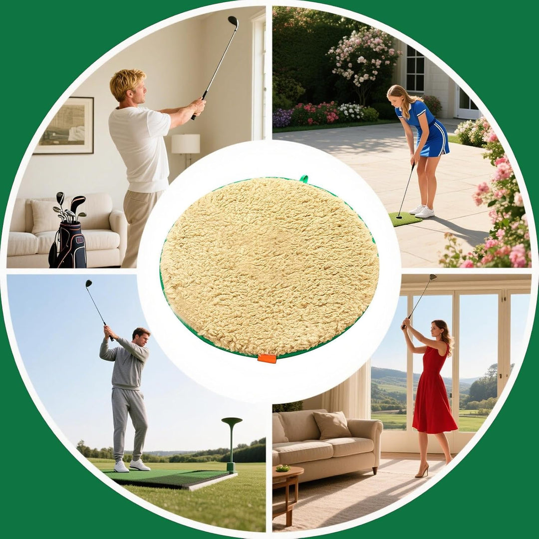 Golf Abschlagmatte - Golf Chipping Matte | Tragbare & Faltbare Sporttrainingsausrüstung Für Drinnen