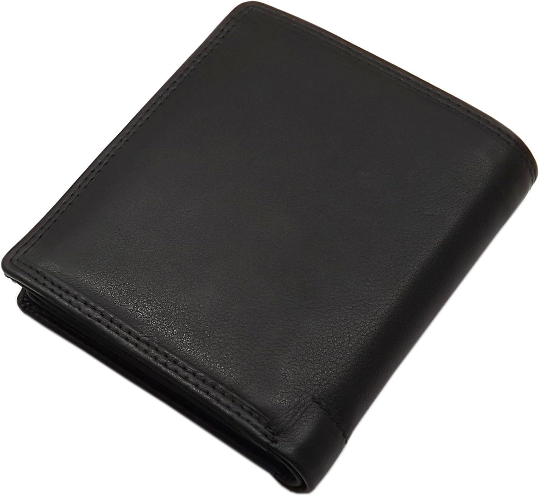 Rindleder Geldbörse / Geldbeutel / Portemonnaie / Portmonaise / Geldtasche / Portmonee mit RFID & NF
