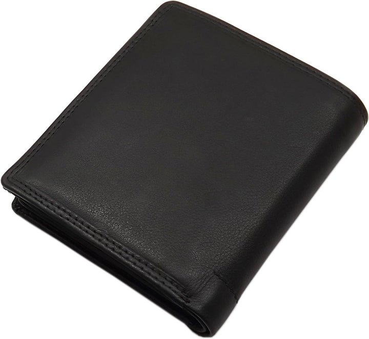 Rindleder Geldbörse / Geldbeutel / Portemonnaie / Portmonaise / Geldtasche / Portmonee mit RFID & NF