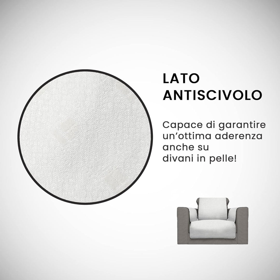 Italian Bed Linen Comfortable Sofa Blanket 1 Platz Weiss, 1 Platz Weiss