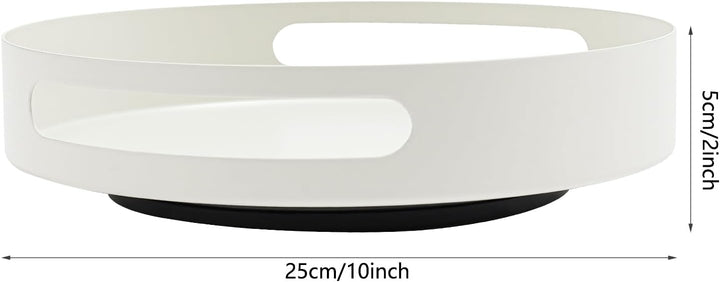 360°Drehbares Gewürzregal, Drehteller Organizer, aus Kohlenstoffstahl Lazy Susan Küchenregal Kücheno