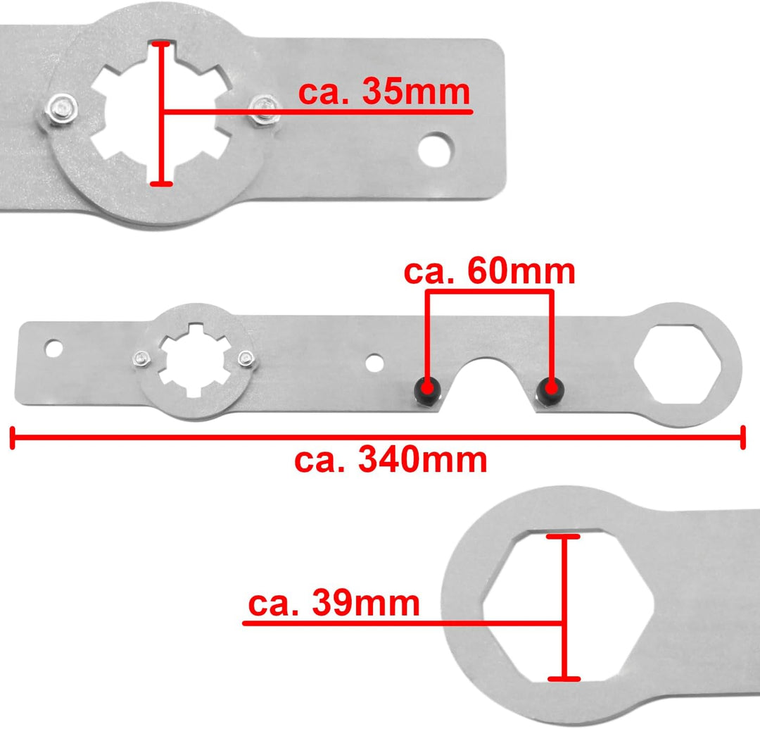 Variomatik Blockierwerkzeug + Kupplungs Haltewerkzeug 50ccm China 2Takt Roller. Kompatibel mit ATU E