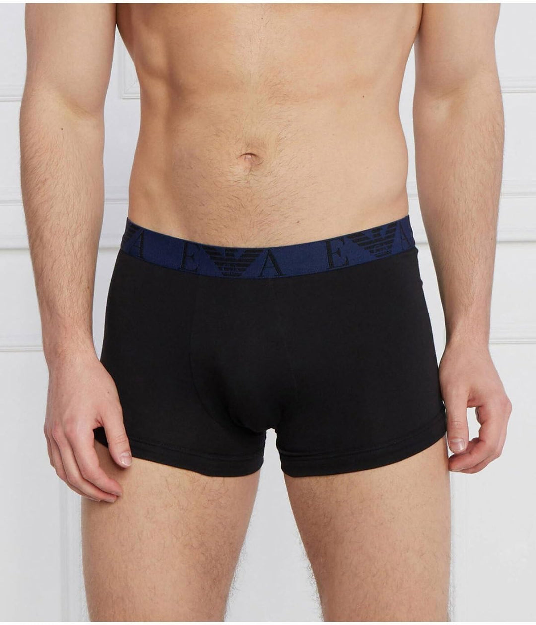 Emporio Armani Herren Trunks (3er Pack) S Black/Black/Black, S Black/Black/Black