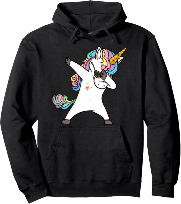 Dabbing Einhorn Unicorn Mädchen Dab Lustig Kostüm Pullover Hoodie