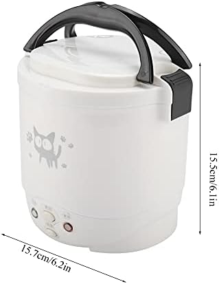 USB-Reiskocher, Tragbarer Mini-Reiskocher, Dampfgarer, 12 V, 100 W, 1 L, Antihaftbeschichtet, Elektr