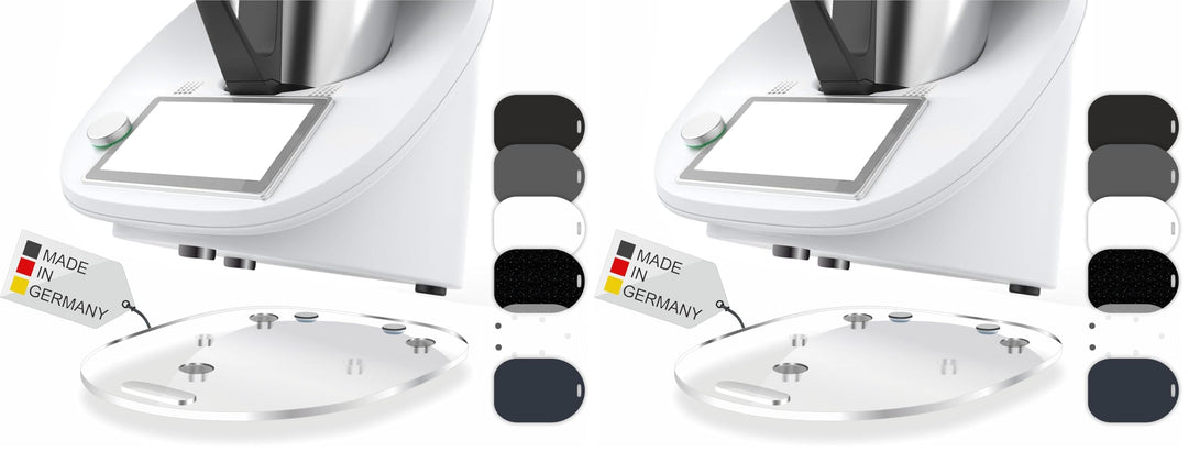 Premium Gleitbrett für den Thermomix - TM5, TM6 & TM31 - Hochwertiger Gleiter aus Premium Acrylglas