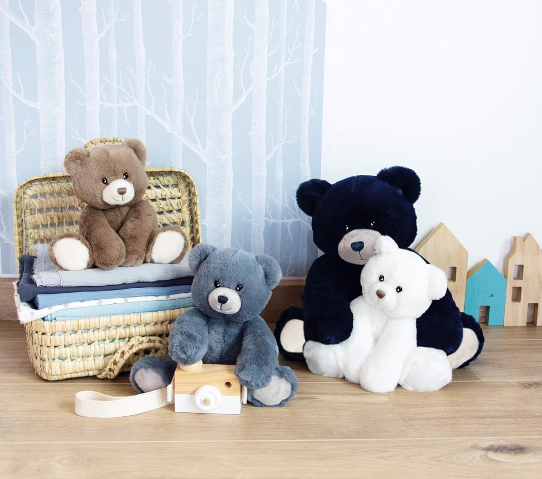 Histoire d'ours Ours Oscar – Blue Jean 25 cm HO3024 Blau klein Blau 25 cm (1er Pack), Blau 25 cm (1e