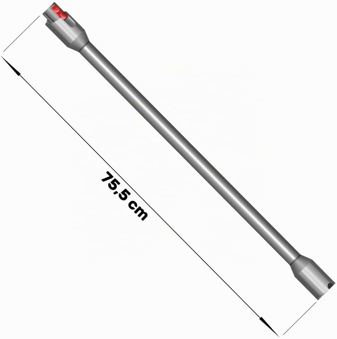 Saugrohr kompatibel mit Dyson V12 Slim V12 Detect Slim V12 Origin V10 Digital Slim Fluffy Rohr Stab