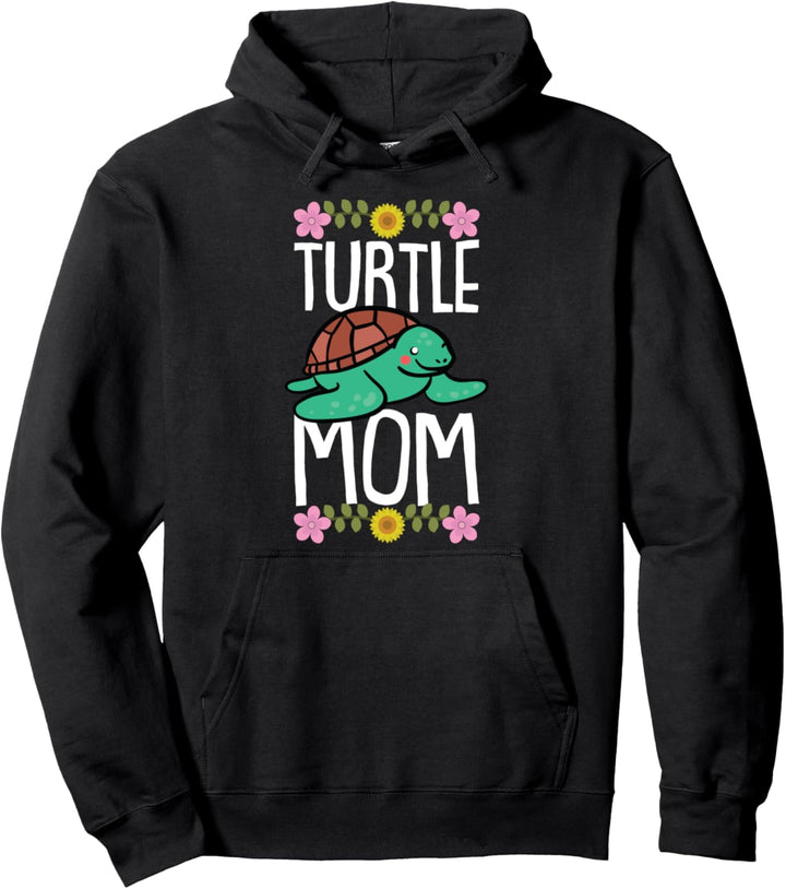 Schildkröte Mama Niedliches Reptil Haustier Tier Mama Mama Pullover Hoodie
