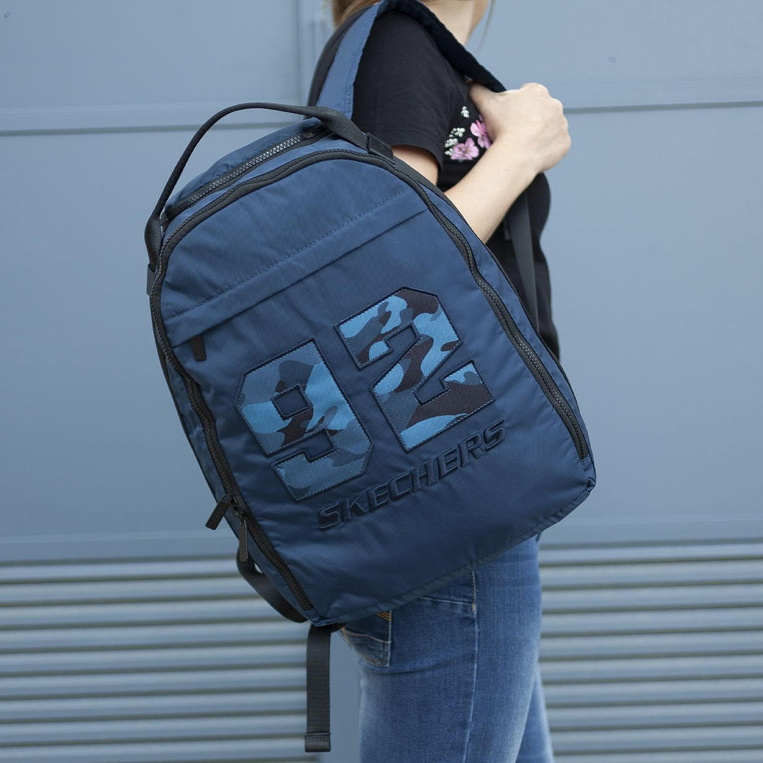 Skechers Unisex, Eisgrau Rucksack Einheitsgrösse Blau (Mallard), Einheitsgrösse Blau (Mallard)