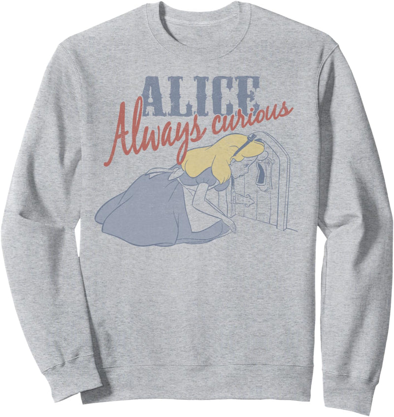 Disney Alice In Wonderland Always Curious Sweatshirt