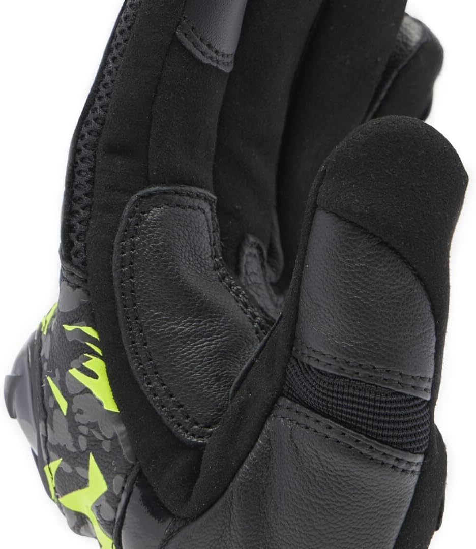 Dainese - Mig 3 Unisex Gloves, Leder-Motorradhandschuhe, Knöchelschutz, Touchscreen, für Männer und