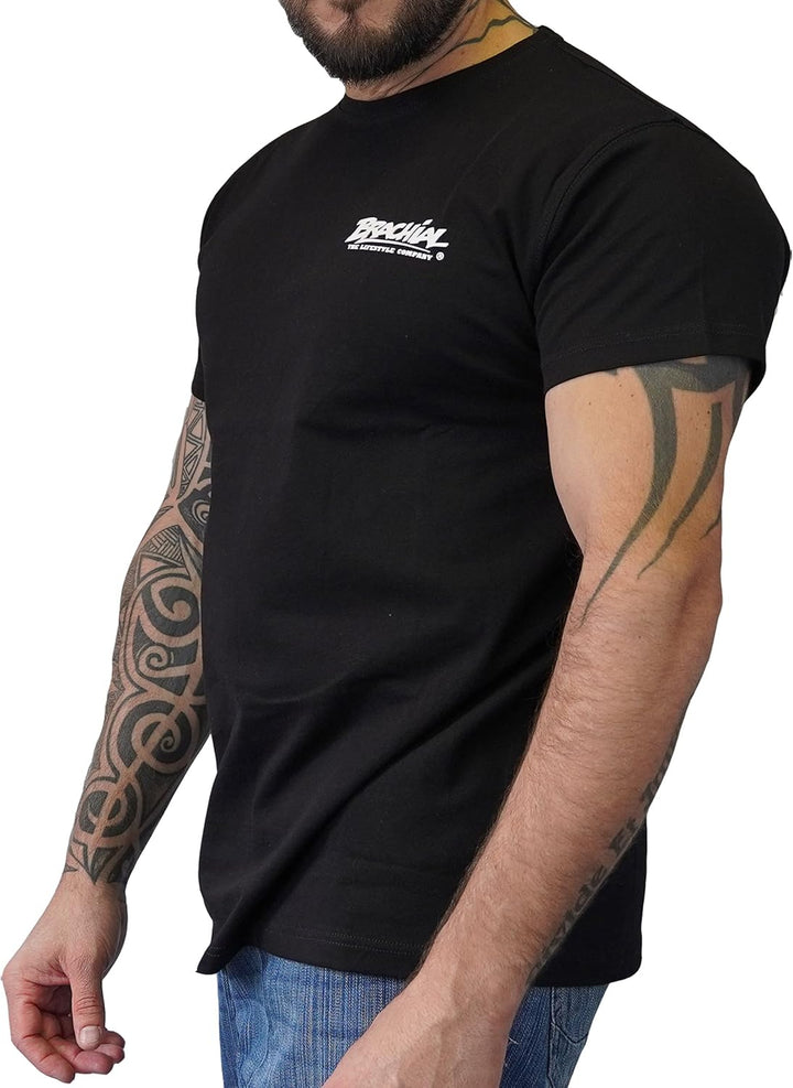 Brachial Premium Herren T-Shirt Core Regular-Fit - für Freizeit Bodybuilding Workout Gym Kraftsport