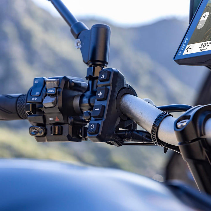 Garmin Lenker-Controller - für zūmo XT2 oder Tread Navis zum Zoomen oder Auswählen von Karten, staub
