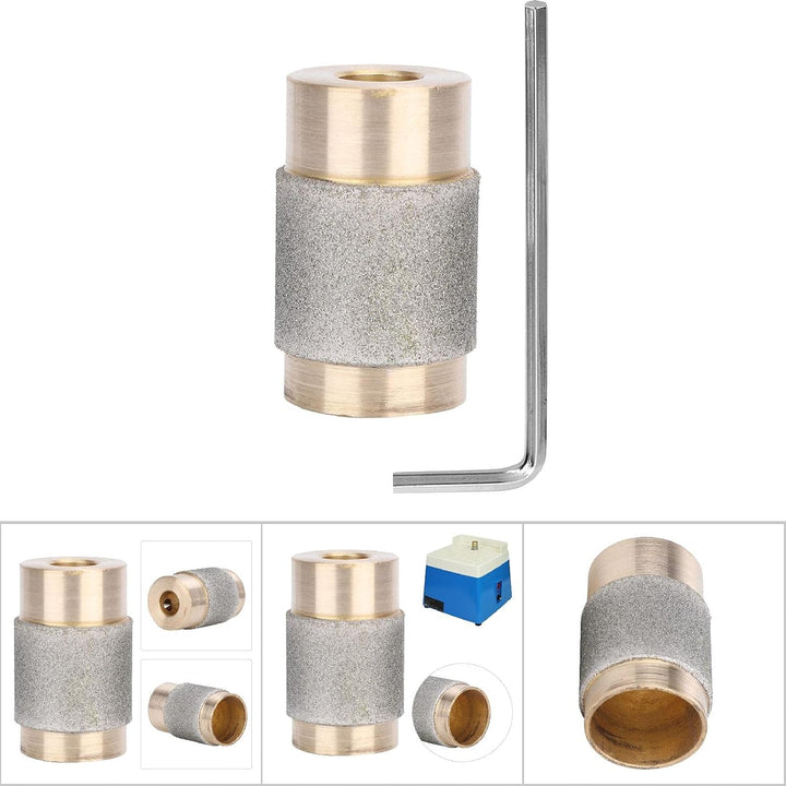 Diamantschleifer-Bit, Keramikglas-Schleifwerkzeugschleifer-Aufsatz für Inland-Diamant-Glasschleifer