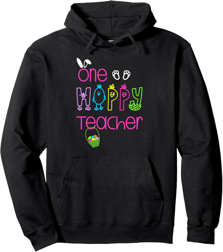 Ein Hopfenlehrer sagt / niedliche Ostergrafik-Häschenohren Pullover Hoodie