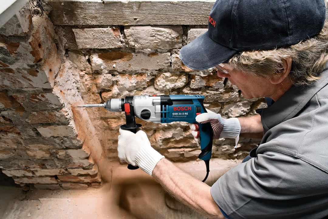 Bosch Professional Schlagbohrmaschine GSB 24-2 (1100 Watt, Max. Drehmoment: 40/14,5 Nm, in L-Case),