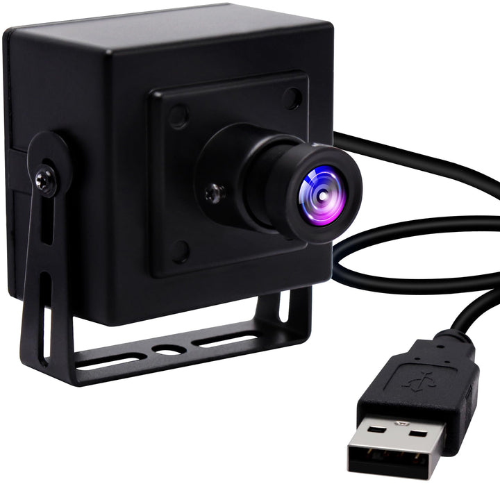 ELP USB Kamera 1080P 60fps/100fps Webcam mit Metallgehäuse, 2MP USB2.0 Lightburn Camera, 3.6mm Objek