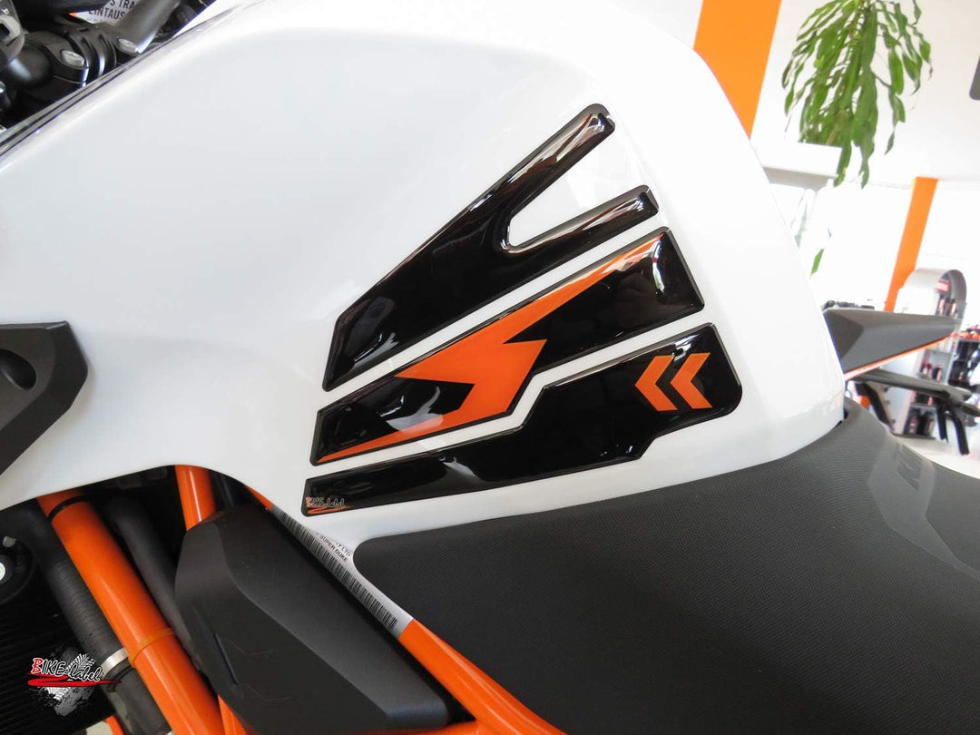 BIKE-label Tankpad Set kompatibel für KTM 1290 Super Duke R bis BJ 2019-850011