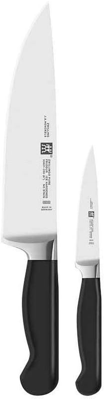Zwilling 33620-004-0 Pure Messerset, 2-tlg., Rostfreier Spezialstahl, Zwilling Sonderschmelze, Kunst