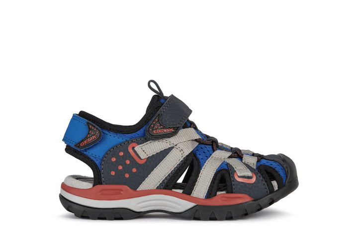 Geox Jungen J Borealis Boy B Sandalen 37 EU Royal Red, 37 EU Royal Red