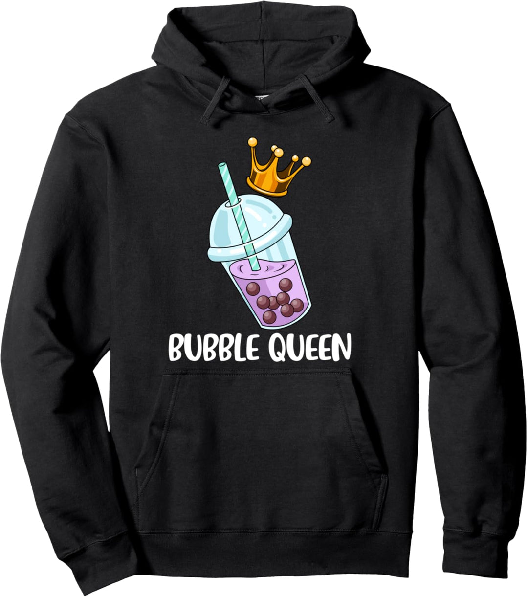 Bubble Tea Hoodie Frauen Boba Tea Geschenk Damen Bubble Tea Pullover Hoodie