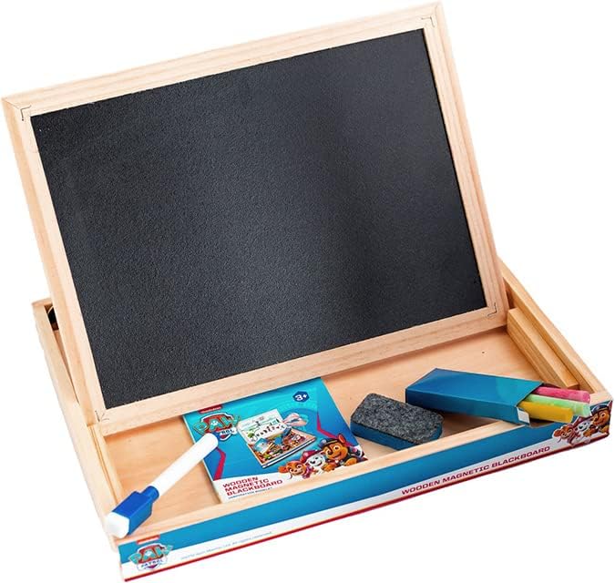 HH Poland 67474-WMB-PAW 1 Paw Patrol Kindertafel Magnettafel Spielzeug, Schwarz