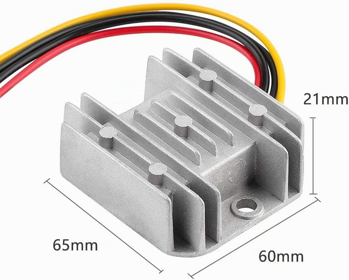 HOMELYLIFE DC 36V 24V 12V auf 12V Spannungswandler 3A 36W Abwärtswandler Auto Netzteil Wandler Wasse