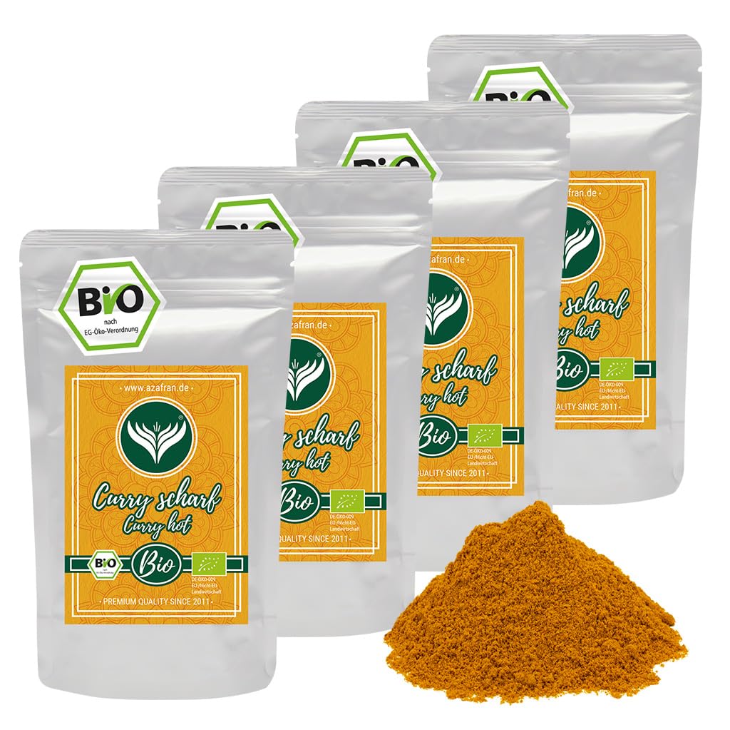 Azafran BIO Edel Curry Currypulver indisch (scharf) Madras Richtung 1kg
