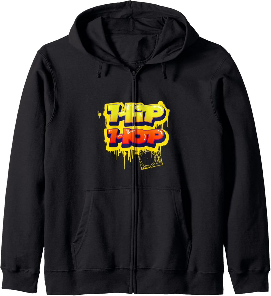 Hip Hop Lautsprecher Graffiti Musik Geschenk Kapuzenjacke