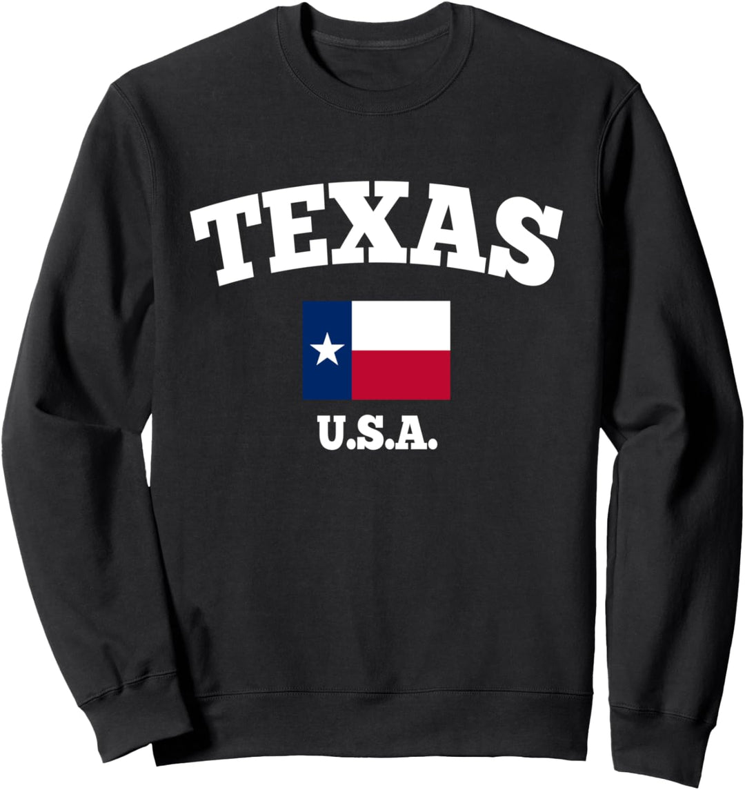 Texas USA Texas Flagge Cool Texas USA Patriot State Texas Sweatshirt