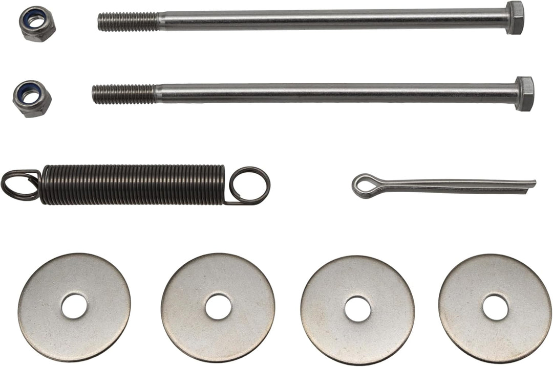 trailer parts4u 4 breite Stützplatten kompatibel mit Alko Stützen Bigfoot Wohnwagen Wohnwagenstützen
