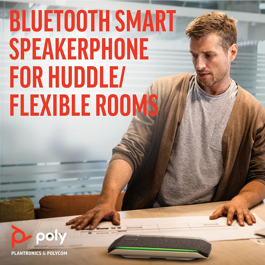 Poly - Sync 40 Konferenzlautsprecher (Plantronics) – für flexibles Arbeiten - Anschluss an PC/Mac mi