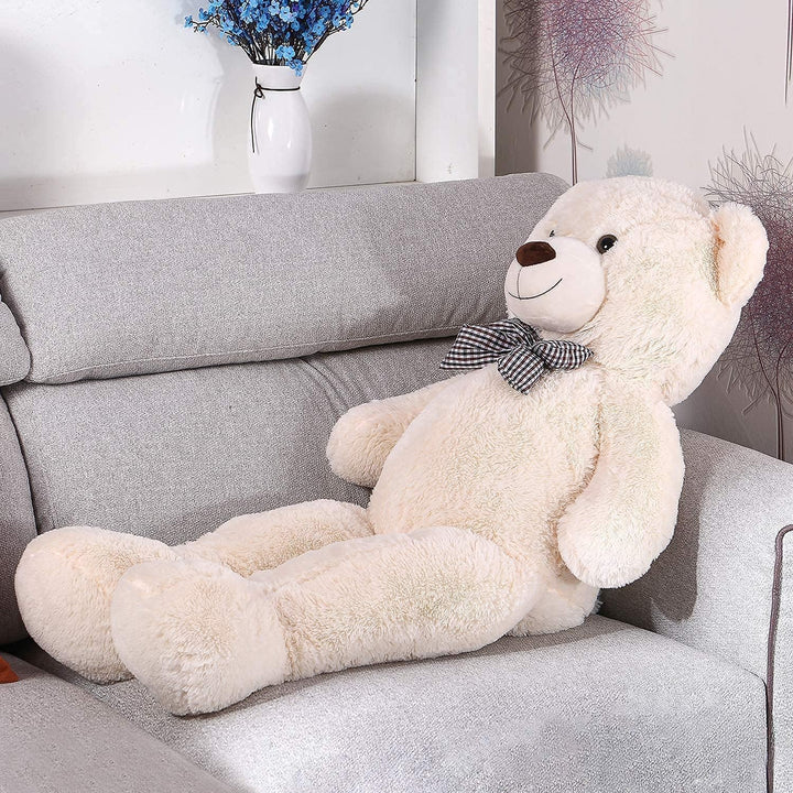 XL Teddybär Grosser Bär 110 cm gross Riesen Teddy Bär Stofftier Plüschtier Kuscheltier Geschenk für