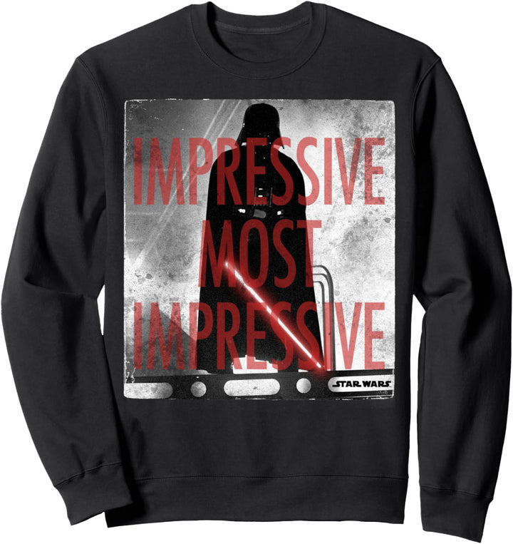 Star Wars Darth Vader Standing Impressive Most Impressive Sweatshirt