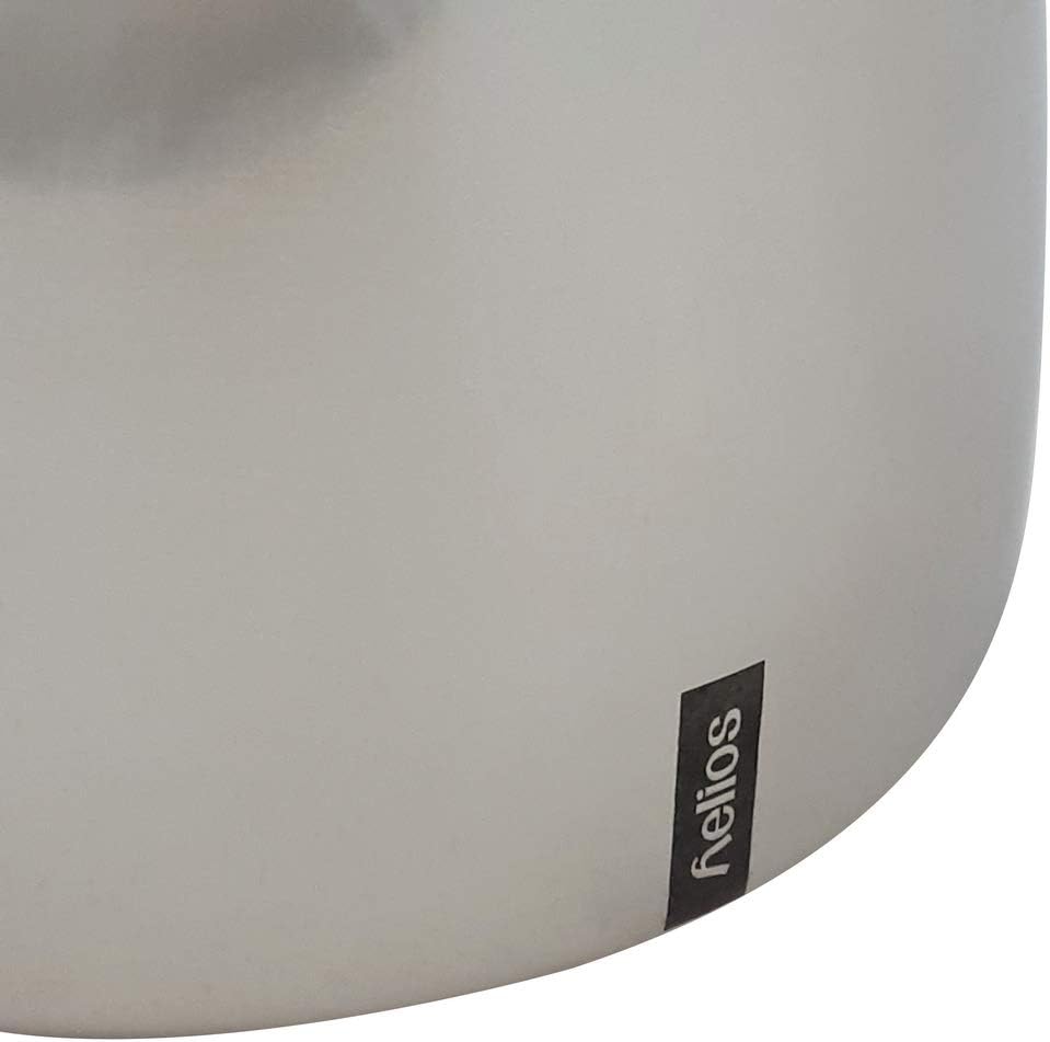 Helios Brilliant Edelstahl-Isolierkanne, poliert, 0,6 Liter, 0,6 Liter