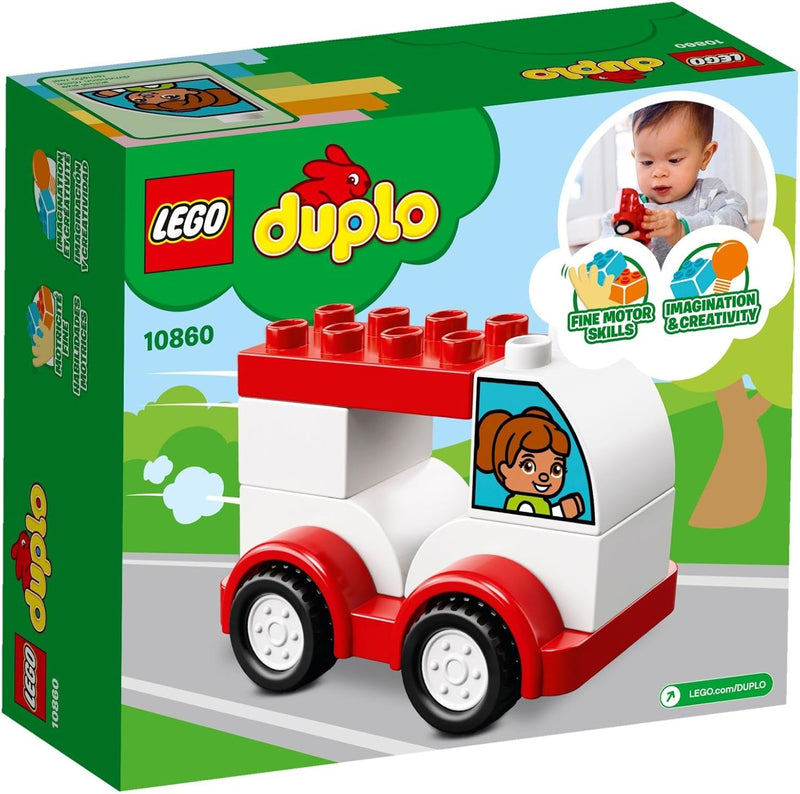 LEGO 10860 DUPLO My First Mein erstes Rennauto Spielzeug, Spielzeug