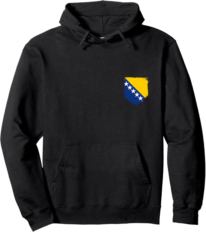 Bosnier Motorrad Fahrer Biker Bosnien und Herzegowina Pullover Hoodie