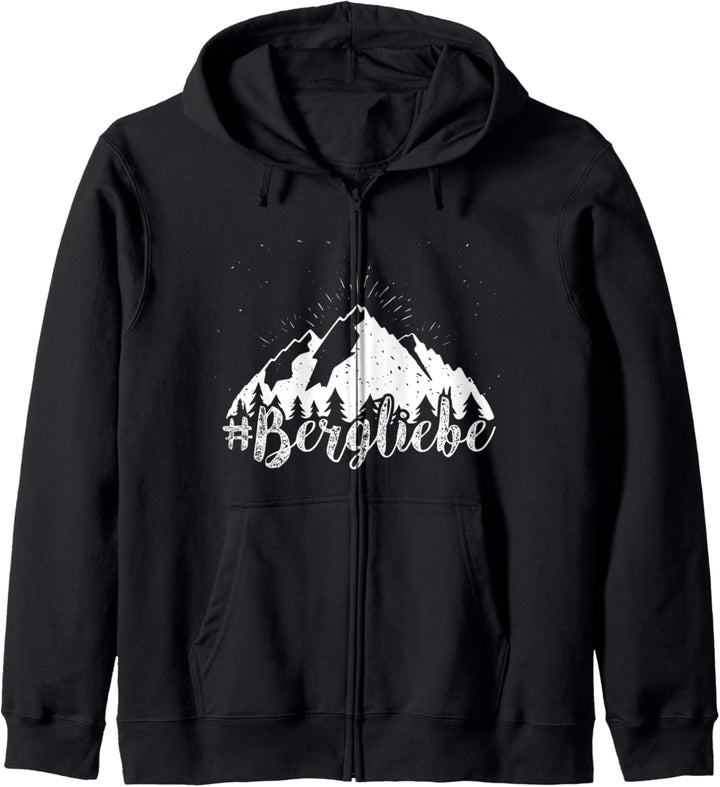 Bergliebe Wandern Outdoor Spass Wanderer Weg Alpen Berg Kapuzenjacke