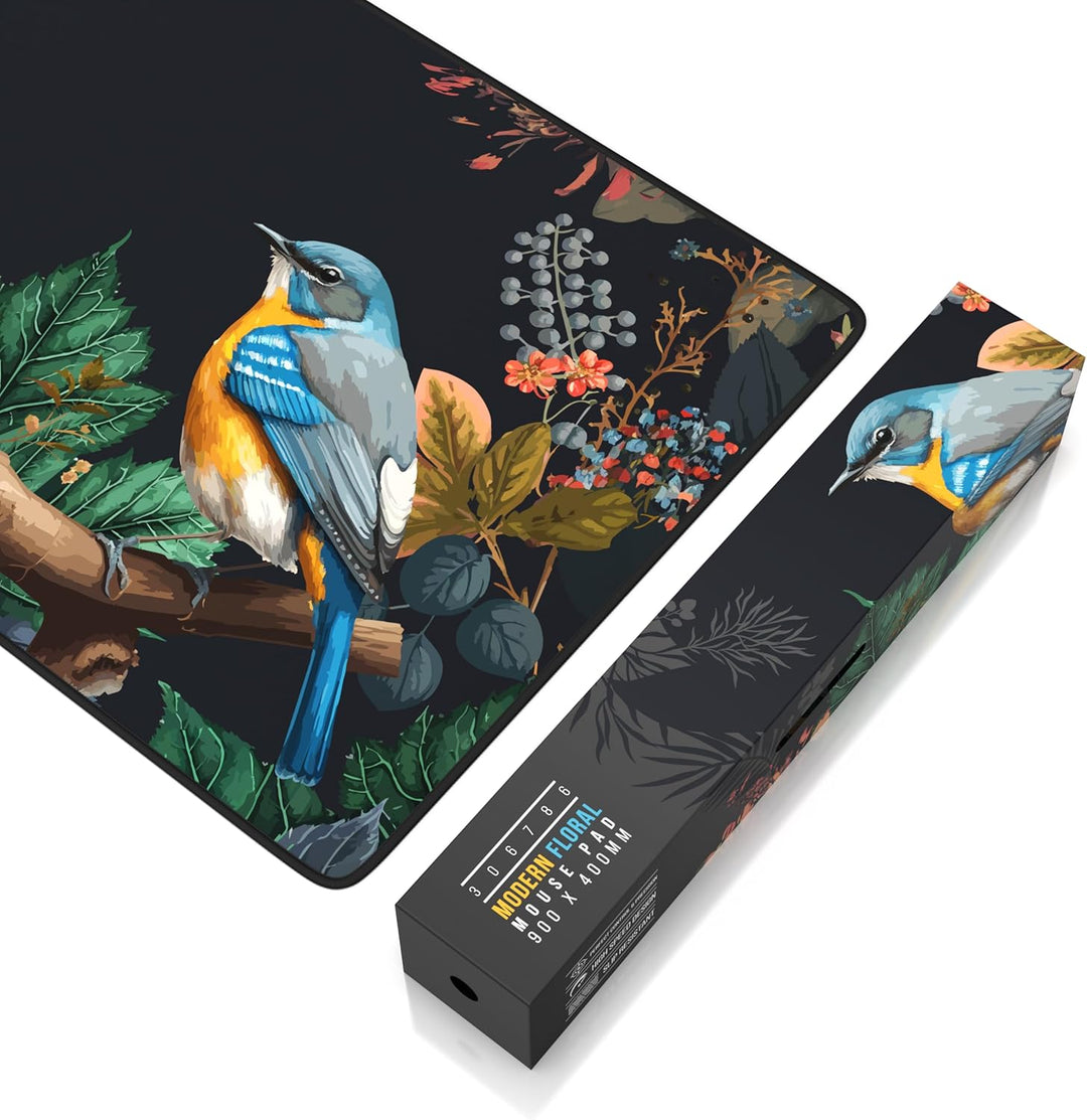 TITANWOLF - XXL Speed Gaming Mauspad 900 x 400mm - XXL Mousepad - Tischunterlage Large Size - verbes