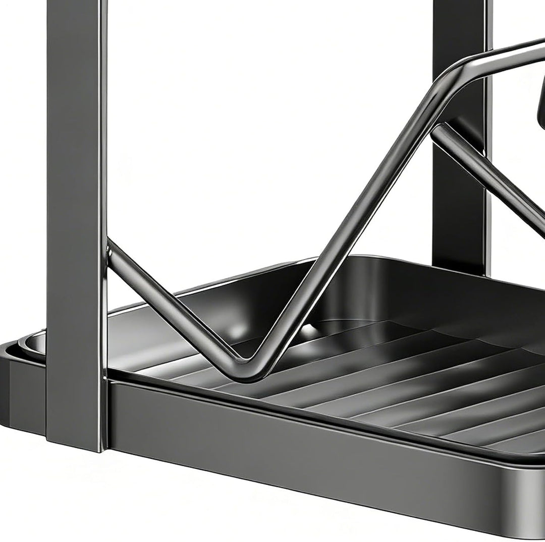 Topfdeckelhalter, 18x13.8x22.5cm Stahl Topfdeckel Organizer, Topfdeckelhalter Küchenutensilien, 2-St