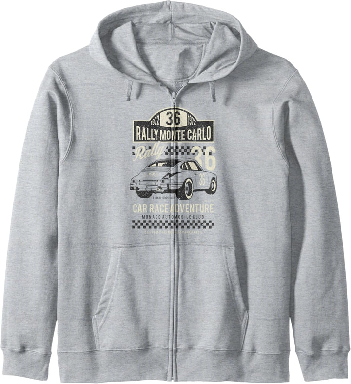 Automobil Rallye Monte Carlo 1972 50. Geburtstag 50 Kapuzenjacke