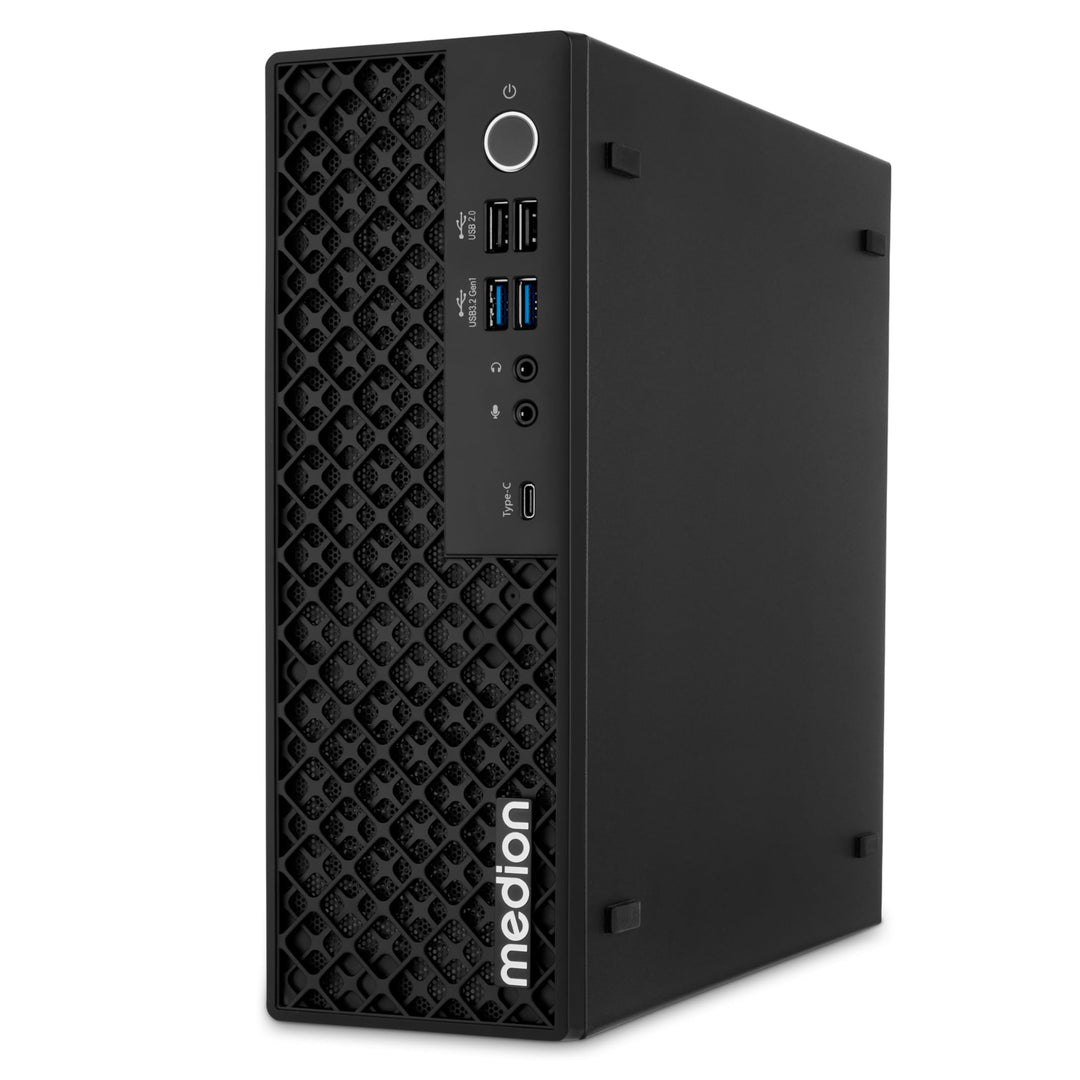 MEDION Picoworx T80 III Mini PC (Slim, Core Ultra 7 258V, 32GB DDR4 RAM, 1 TB SSD, ARC 140V, USB Typ